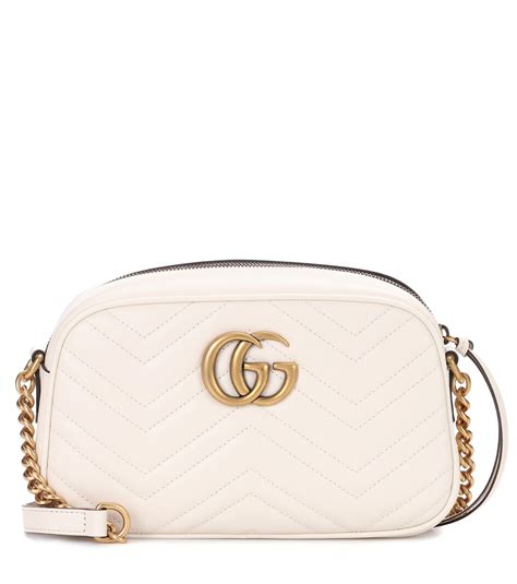 gucci belt bag marmont white|gucci denim marmont bag.